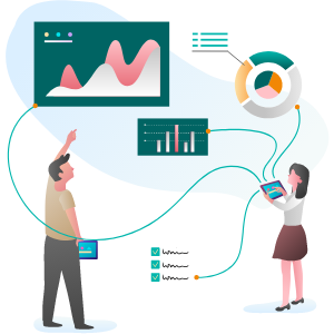 Data science class using the learner's behavioral data